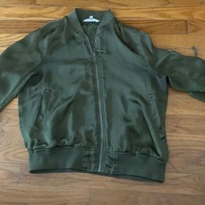Lightly worn emerald green jacket